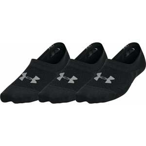 Under Armour Women's UA Breathe Lite Ultra Low Socks 3-Pack Black/Pitch Gray L