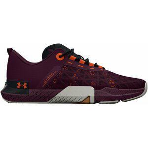 Under Armour Men's UA TriBase Reign 5 Training Shoes Purple Stone/Black/Orange Blast 10