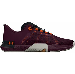 Under Armour Men's UA TriBase Reign 5 Training Shoes Purple Stone/Black/Orange Blast 10,5