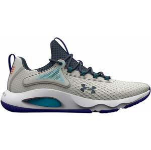 Under Armour Men's UA HOVR Rise 4 Training Shoes Gray Mist/Sonar Blue/Downpour Gray 8