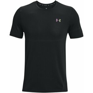 Under Armour Men's UA Rush Seamless Legacy Short Sleeve Black/Black XL Fitness tričko