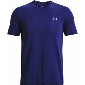 Under Armour Men's UA Rush Seamless Legacy Short Sleeve Sonar Blue/Black S