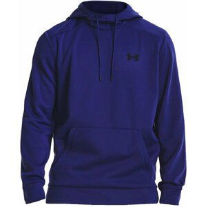 Under Armour Men's Armour Fleece Hoodie Sonar Blue/Black 2XL Fitness mikina