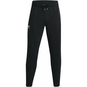 Under Armour Men's UA Essential Fleece Joggers Black/White S Fitness nohavice