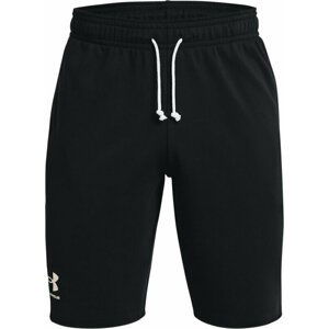 Under Armour Men's UA Rival Terry Shorts Black/Onyx White XL Fitness nohavice