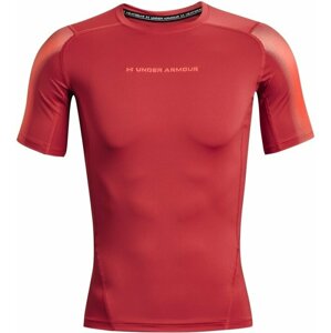 Under Armour Men's UA HeatGear Armour Novelty Short Sleeve Chakra/After Burn S Fitness tričko