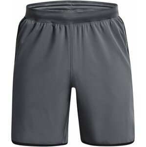 Under Armour Men's UA HIIT Woven 8" Shorts Pitch Gray/Black M Fitness nohavice