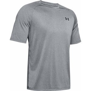 Under Armour Men's UA Tech 2.0 Textured Short Sleeve T-Shirt Pitch Gray/Black M Fitness tričko