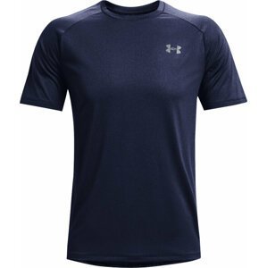 Under Armour Men's UA Tech 2.0 Textured Short Sleeve T-Shirt Midnight Navy/Pitch Gray 2XL Fitness tričko