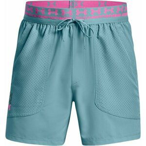 Under Armour Men's UA Run Anywhere Short Still Water/Rebel Pink/Reflective 2XL