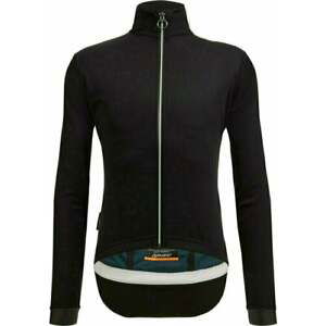 Santini Vega Multi Jacket with Hood Nero S