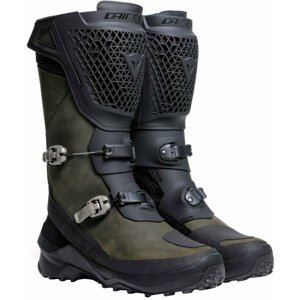 Dainese Seeker Gore-Tex® Boots Black/Army Green 38 Topánky