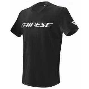Dainese T-Shirt Black/White L Tričko