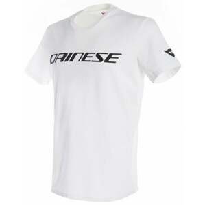 Dainese T-Shirt White/Black M Tričko