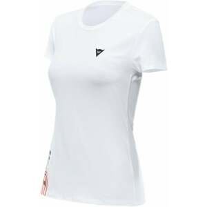 Dainese T-Shirt Logo Lady White/Black S Tričko
