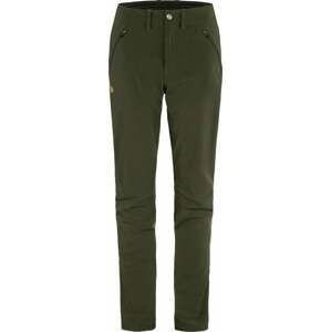 Fjällräven Abisko Trail Stretch Trousers W Deep Forest 40 Outdoorové nohavice