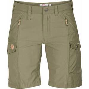 Fjällräven Outdoorové šortky Nikka Shorts Curved W Light Olive 38