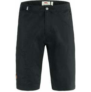 Fjällräven Abisko Hike Shorts M Black 54 Outdoorové šortky