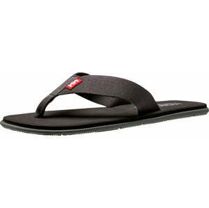 Helly Hansen Men's Seasand HP Flip-Flops Black/Ebony/Light Grey 45