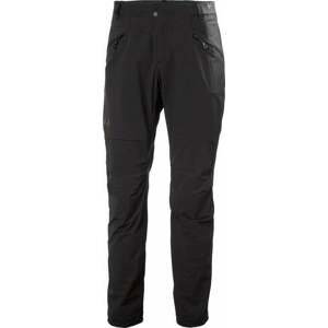 Helly Hansen Men's Rask Light Softshell Pants Black 2XL Outdoorové nohavice
