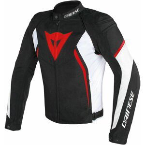 Dainese Avro D2 Black/White/Red 50 Textilná bunda