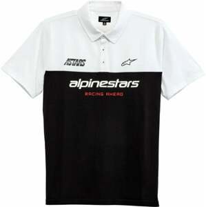 Alpinestars Paddock Polo Black/White XL Tričko
