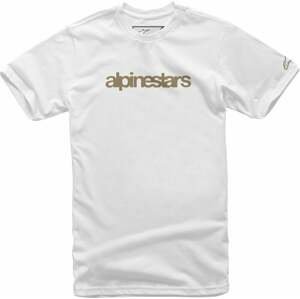Alpinestars Heritage Logo Tee White/Sand XL Tričko