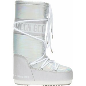 Moon Boot Snehule Icon Metallic Boots Silver 35-38