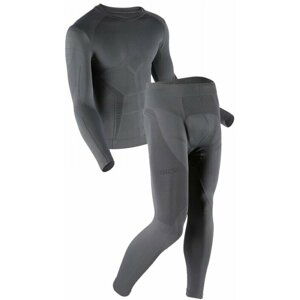 Nils Pánske termoprádlo Ragnar Men's Thermal Underwear Set Grey S/M