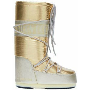 Moon Boot Snehule Icon Metallic Boots Gold 35-38