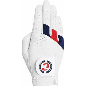 Duca Del Cosma Men's Hybrid Pro Brompton Golf Glove RH White/Navy/Red XL