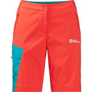 Jack Wolfskin Glastal Shorts W Tango Orange S/M Outdoorové šortky