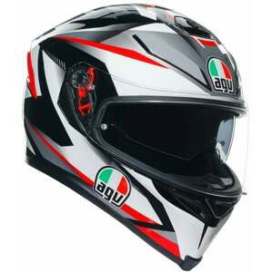 AGV K-5 S Plasma White/Black/Red XL Prilba