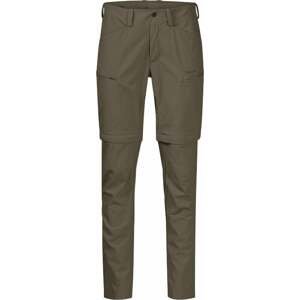Bergans Outdoorové nohavice Utne ZipOff W Pants Green Mud/Dark Green Mud L