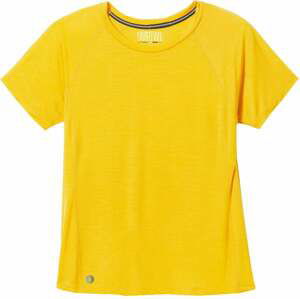 Smartwool Women's Active Ultralite Short Sleeve Honey Gold S Outdoorové tričko