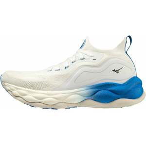 Mizuno Wave Neo Ultra White/Black/Peace Blue 39 Cestná bežecká obuv