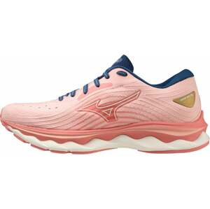 Mizuno Wave Sky 6 Peach Bud/Vaporous Gray/Estate Blue 38,5 Cestná bežecká obuv