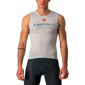 Castelli Active Cooling Sleeveless Silver Gray S Tielko