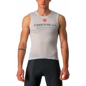 Castelli Active Cooling Sleeveless Silver Gray L Tielko