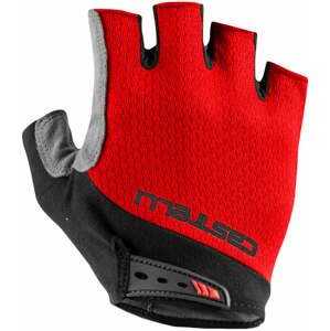 Castelli Entrata V Glove Red L Cyklistické rukavice