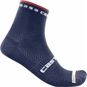 Castelli Rosso Corsa Pro 9 Sock Belgian Blue S/M Cyklo ponožky