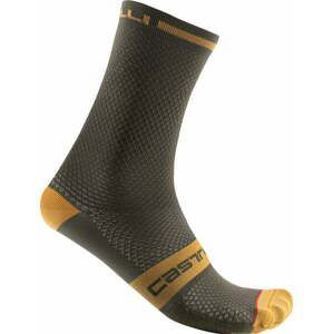 Castelli Superleggera T 12 Sock Deep Green S/M Cyklo ponožky