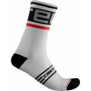 Castelli Prologo 15 Sock Black/White S/M Cyklo ponožky