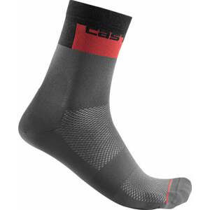 Castelli Blocco 15 Sock Dark Gray S/M