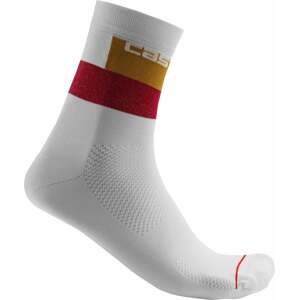 Castelli Blocco 15 Sock Ivory S/M Cyklo ponožky