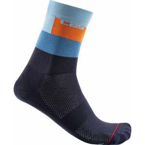 Castelli Blocco 15 Sock Belgian Blue L/XL