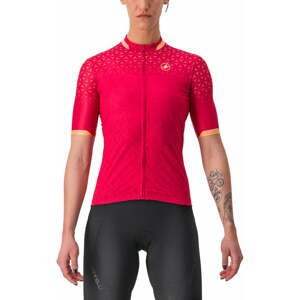 Castelli Pezzi Jersey Persian Red S Dres