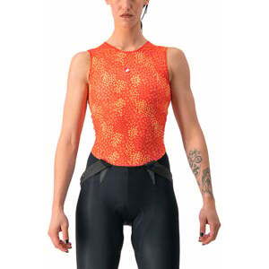 Castelli Pro Mesh 4 W Sleeveless Hibiscus XL Tielko