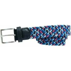 Alberto Gürtel Multicolor Braided Belt Pink/Orange/Blue 100