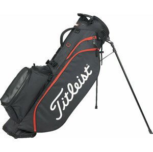 Titleist Players 4 Black/Black/Red Stand Bag